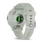 Pulkstenis GARMIN Venu 3S, zaļi pelēkas krāsas