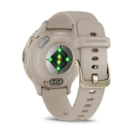 Pulkstenis GARMIN Venu 3S, gaiši zelta krāsas