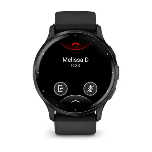 Pulkstenis GARMIN Venu 3, melnbaltā krāsā