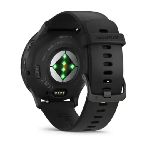 Pulkstenis GARMIN Venu 3, melnbaltā krāsā