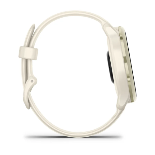 Pulkstenis GARMIN Vivoactive 6, gaiši zelta krāsā