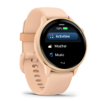 Pulkstenis GARMIN Vivoactive 6, gaiši rozā
