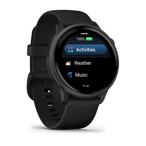 Pulkstenis GARMIN Vivoactive 6, melns