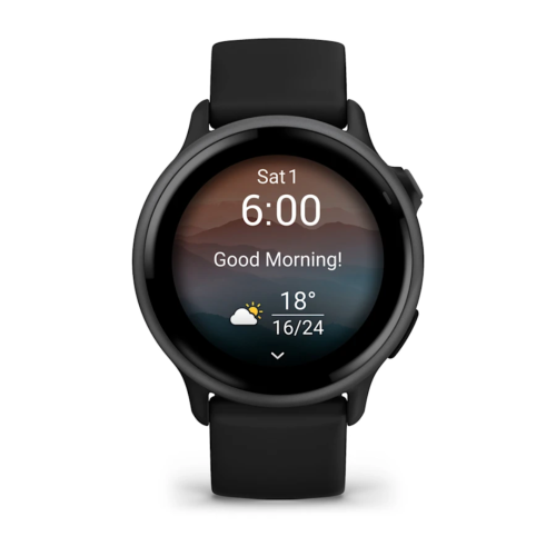 Pulkstenis GARMIN Vivoactive 6, melns