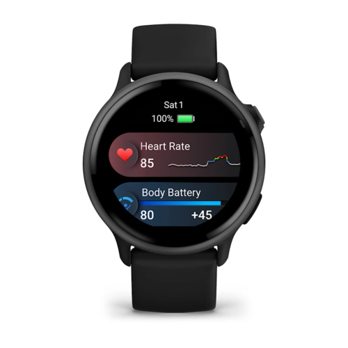 Pulkstenis GARMIN Vivoactive 6, melns