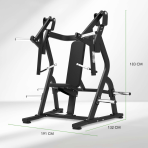 Spēka trenažieris TUNTURI Platinum Chest Press Plate loaded V-series