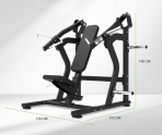 Spēka trenažieris TUNTURI Platinum Incline Chest Press Plate loaded V-series