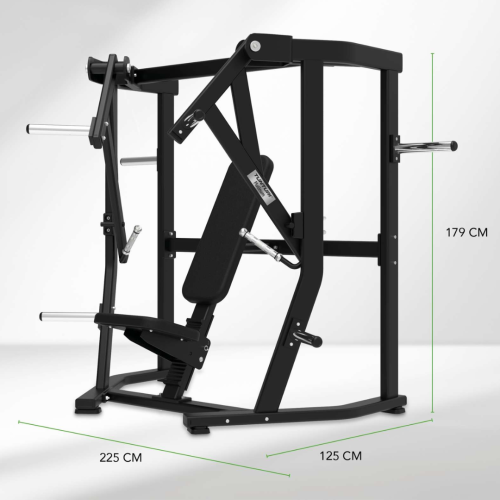 Spēka trenažieris TUNTURI Platinum Wide Chest Press Plate loaded V-series