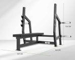 Sols TUNTURI Platinum Horizontal Bench Press V-series