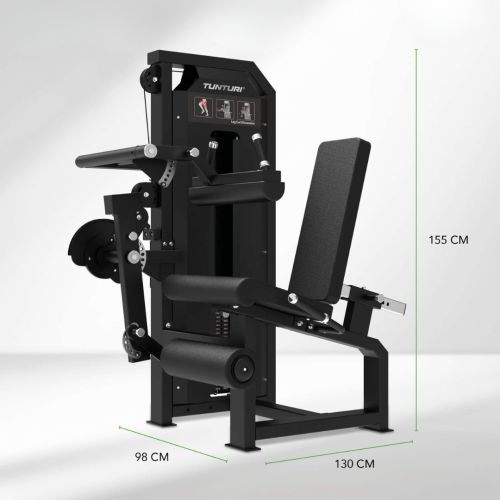 Spēka trenažieris TUNTURI Platinum Dual Leg Curl / Extension Selectorized V-series