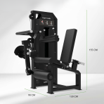 Spēka trenažieris TUNTURI Platinum Dual Leg Curl / Extension Selectorized V-series