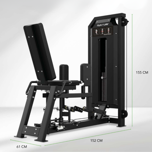 Spēka trenažieris TUNTURI Platinum Dual Leg Curl / Extension Selectorized V-series