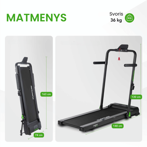Skrejceliņš TUNTURI Cardio Fit T10 Treadmill