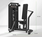 Spēka trenažieris TUNTURI Platinum Dual Leg Curl / Extension Selectorized V-series