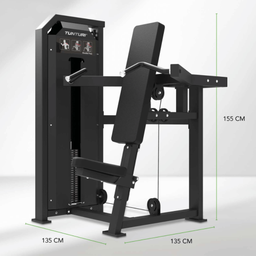 Spēka trenažieris TUNTURI Platinum Dual Leg Curl / Extension Selectorized V-series