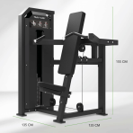 Spēka trenažieris TUNTURI Platinum Dual Leg Curl / Extension Selectorized V-series