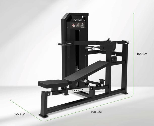 Spēka trenažieris TUNTURI Platinum Dual Leg Curl / Extension Selectorized V-series