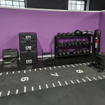 Grīdas segums ar mākslīgo zāli Trackz Uni Indoor 10 × 2 m