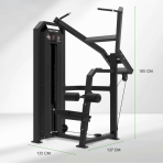 Spēka trenažieris TUNTURI Platinum Wide Lat Pulldown Plate loaded V-series