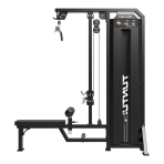 Spēka trenažieris TUNTURI Platinum Wide Lat Pulldown Plate loaded V-series
