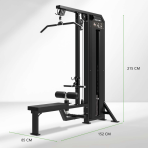 Spēka trenažieris TUNTURI Platinum Wide Lat Pulldown Plate loaded V-series