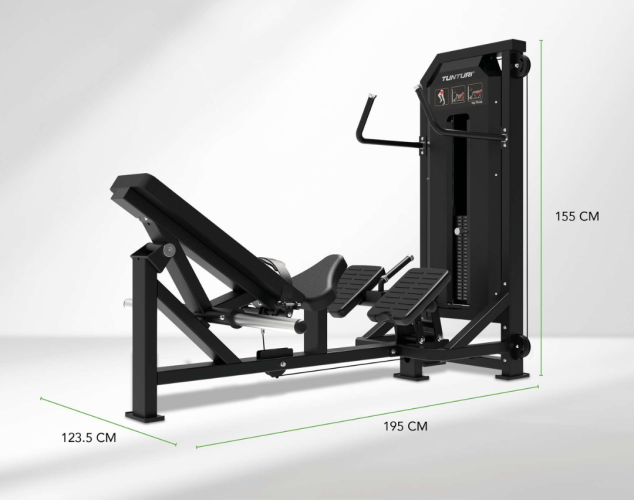 Spēka trenažieris TUNTURI Platinum Wide Lat Pulldown Plate loaded V-series