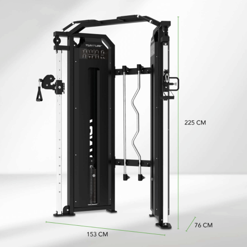 Spēka trenažieris TUNTURI Platinum Wide Lat Pulldown Plate loaded V-series