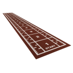 Grīdas segums ar mākslīgo zāli Trackz Uni Indoor 10 × 2 m