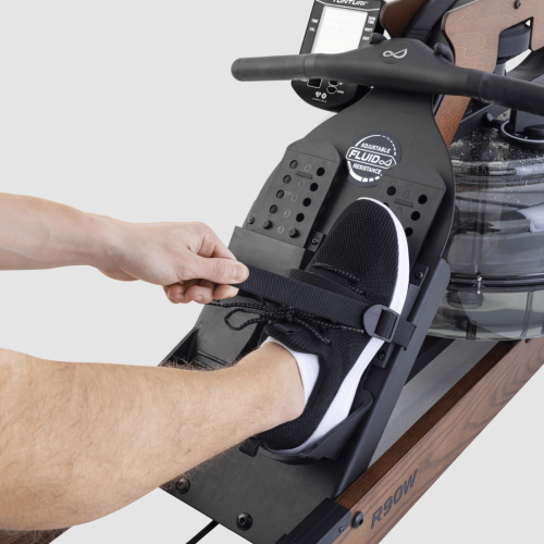Izklaides trenažieris FLUID Signature R90W Rower + lietotne