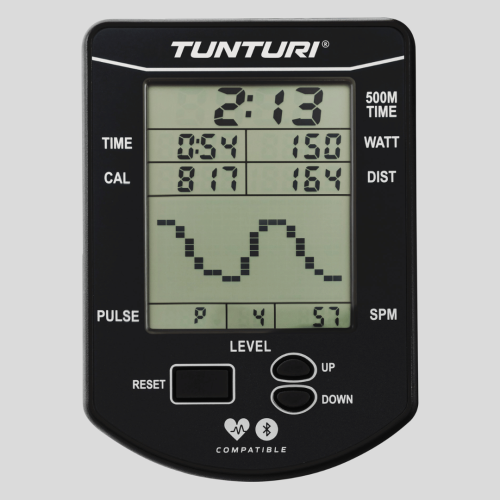 Izklaides trenažieris FLUID Signature R90W Rower + lietotne