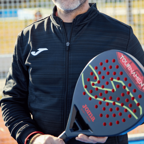 Padel rakete Joma Tournament Paddle Racket Black Red