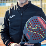 Padel rakete Joma Tournament Paddle Racket Black Red