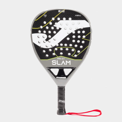 Padel rakete Joma Slam Pro Paddle Racket Light Gray Black