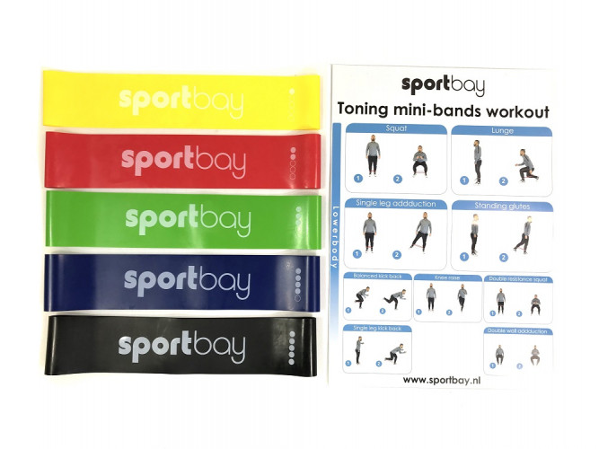 Apaļa elastīgā gumija Sportbay® mini