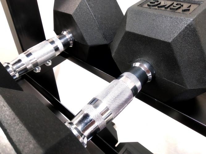 Sešstūra hanteļu komplekts STRONGMAN (2x12,5-35kg)