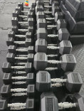 Sešstūra hanteļu komplekts STRONGMAN (2x1-10kg)