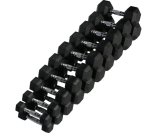 Sešstūra hanteļu komplekts STRONGMAN (2x1-10kg)