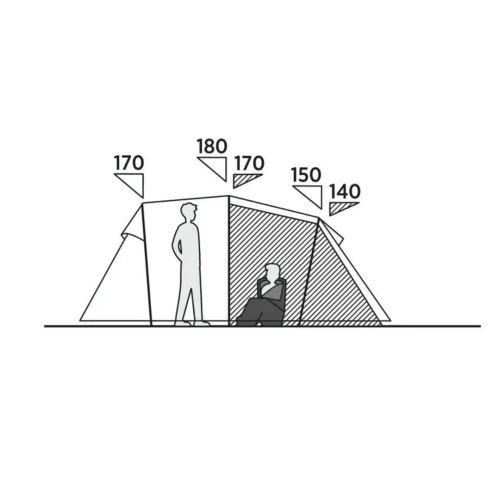 Telts Easy Camp Tent Hidra 4