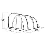 Telts Easy Camp Tent Skarvan 4