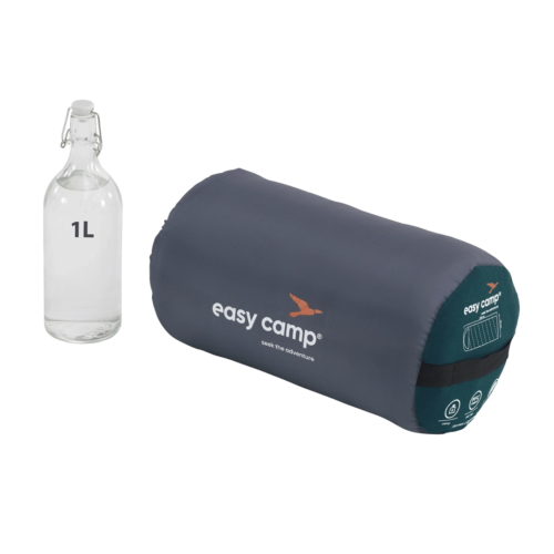 Guļammaiss Easy Camp Sleeping Bag Raven | Square 2°C