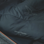 Guļammaiss Easy Camp Sleeping Bag Raven | Square 2°C