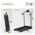 Skriešanas josla TUNTURI Cardio Fit T5 (BT)