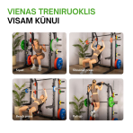 Spēka stacija TUNTURI SM70 Smith Machine (1/3)