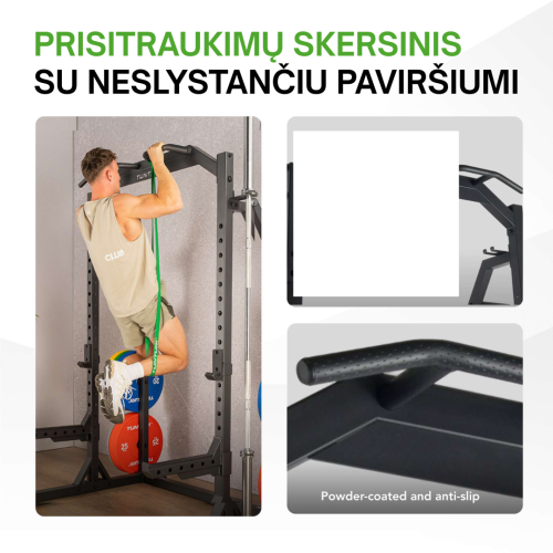 Spēka stacija TUNTURI HR60 Half Rack (1/2)