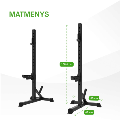 Statīvs TUNTURI SS60 Squat Stand (1/2)