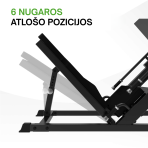 Kāju prese TUNTURI LP60 Leg Press / Hack Squat (1/4)