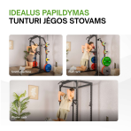 Papildinājums spēja stacijai TUNTURI PR60 Power Rack - Dip Attachment