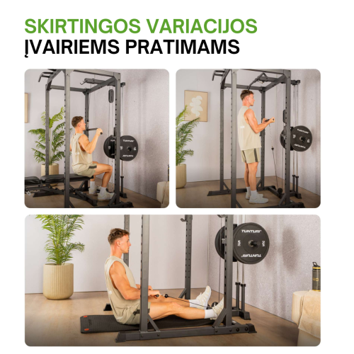 Papildinājums vilkmei TUNTURI PR60 Power Rack - Pulley Attachment (1/2)