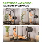Papildinājums vilkmei TUNTURI PR60 Power Rack - Pulley Attachment (1/2)