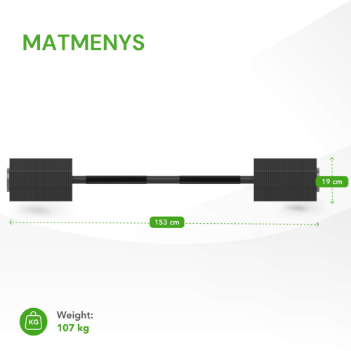 Regulējama svara stienis Tunturi Rapid Adjustable Barbell 107 kg